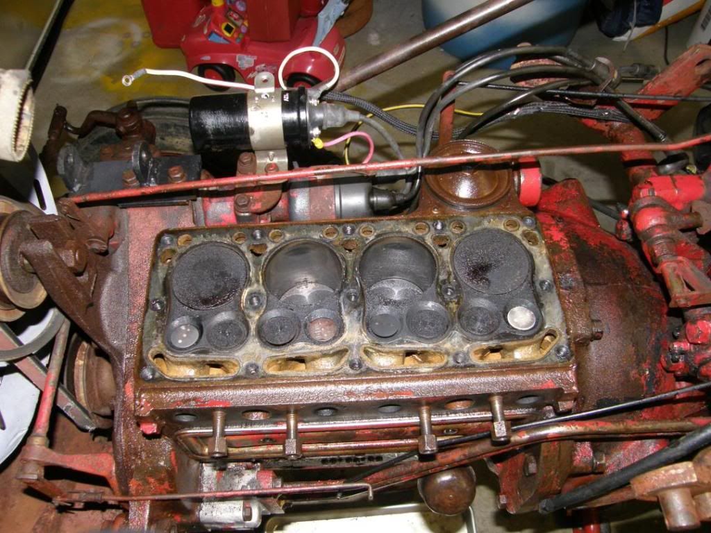 Starting head and valve Farmall Cub